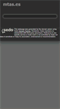 Mobile Screenshot of explotacion.mtas.es